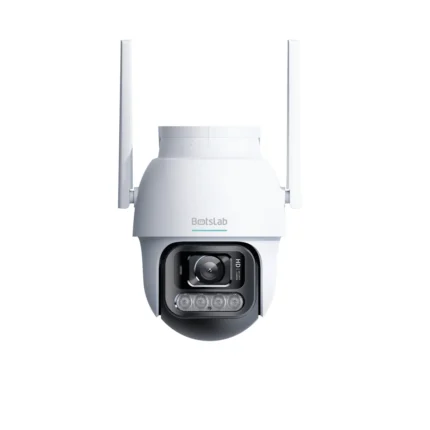 Botslab 2K 3MP HD Outdoor Camera Wireless PTZ Smart Home Wi-Fi Camera CCTV Night Vision Siren and Light Alarm IP66 Weatherproof