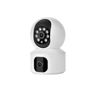 DUAL LENS CAMERA 4MP CCTV WIFI Rotating 360° Color Camera Baby Monitor Surveillance D30