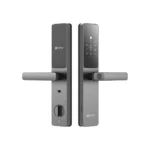 EZVIZ Smart Lock, 7-in-1 Keyless Entry Door Lock, with Fingerprint Access – Secure Keyless Entry, Multiple Unlock Options (DL05-Grey)