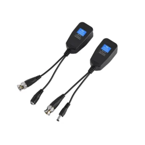 1CH Passive Video Balun Coax BNC Male To RJ45 Transceiver For HD-CVI/TVI/ AHD CCTV Camera Connectors