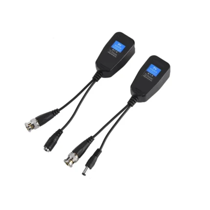 1CH Passive Video Balun Coax BNC Male To RJ45 Transceiver For HD-CVI/TVI/ AHD CCTV Camera Connectors