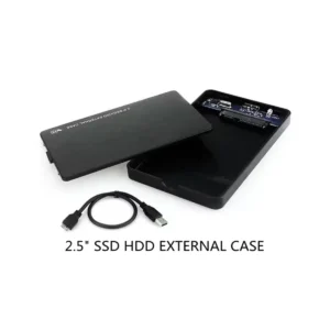 2.5 Inch External HDD Case External Hard Drive HDD Enclosure Sata 2.0