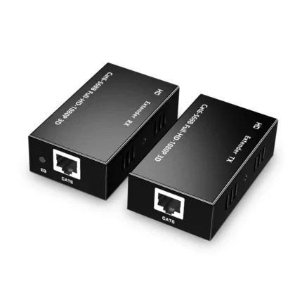60M Extender RJ45 HDMI-compatible extender 1080P Network Extender by CAT5e CAT6 LAN Extensor for PS4 apple TV PC laptop