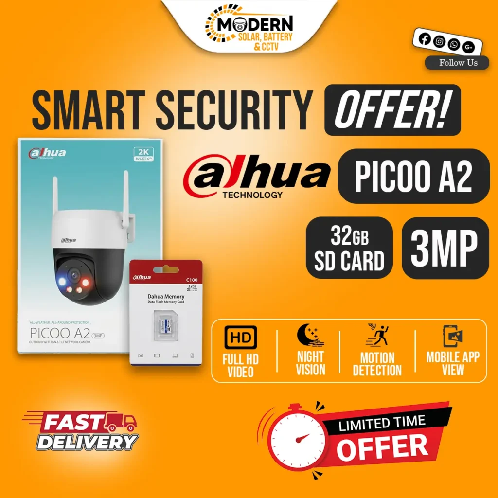 Picoo A2 and 32 gb memory card deal Dahua