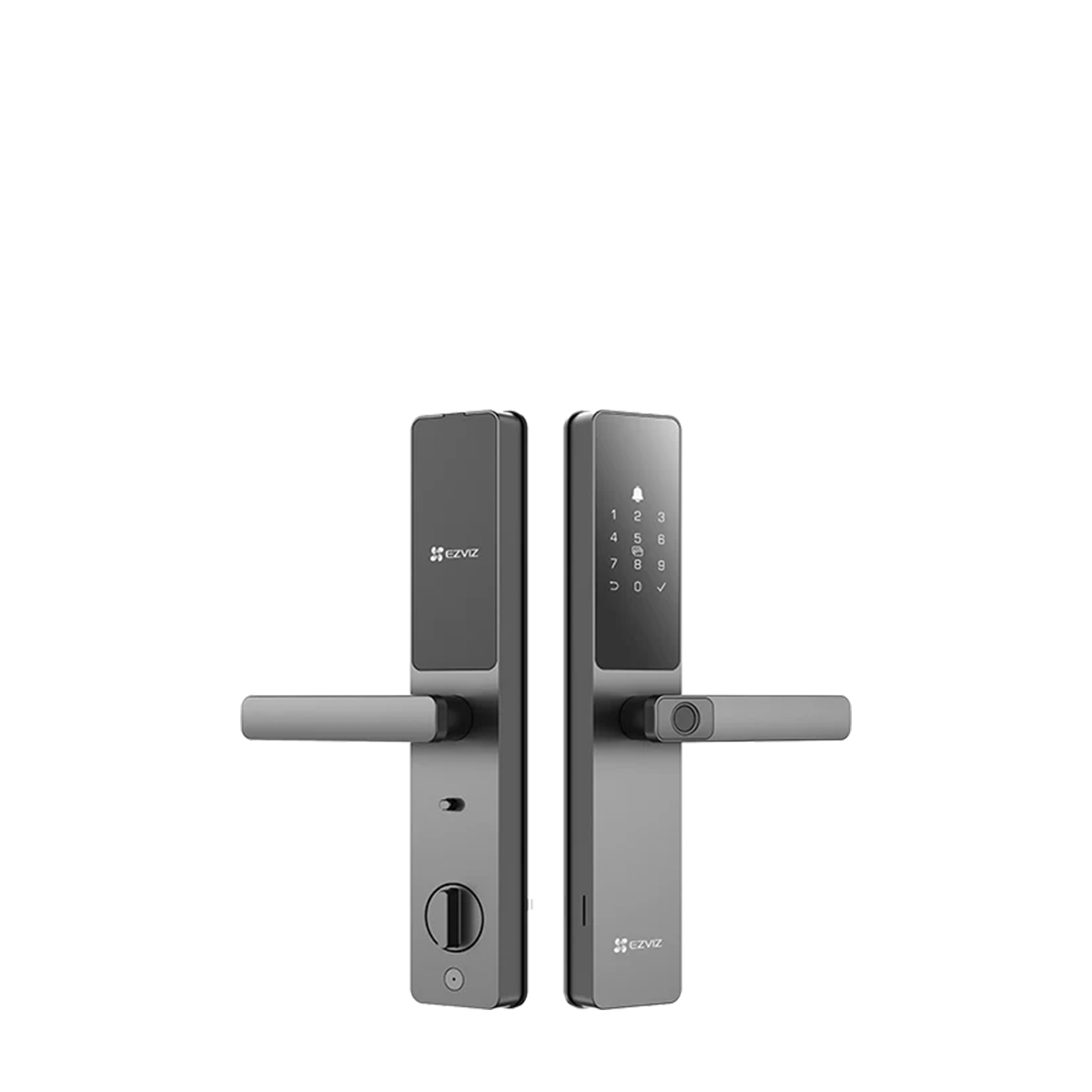 smart modern door lock handle
